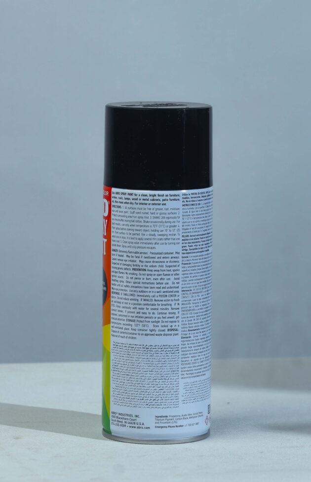 ABRO Spray Paints Glossy Black - Image 2