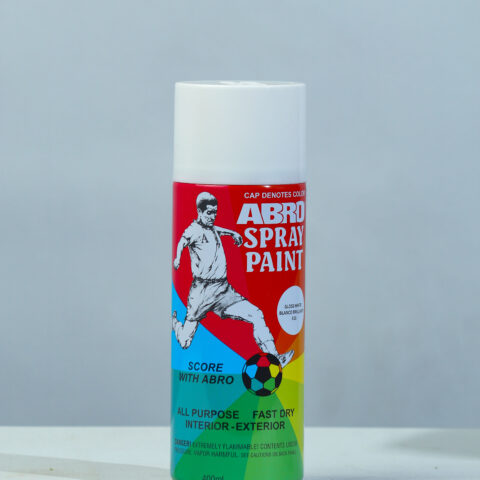 ABRO Spray Paints Glossy White