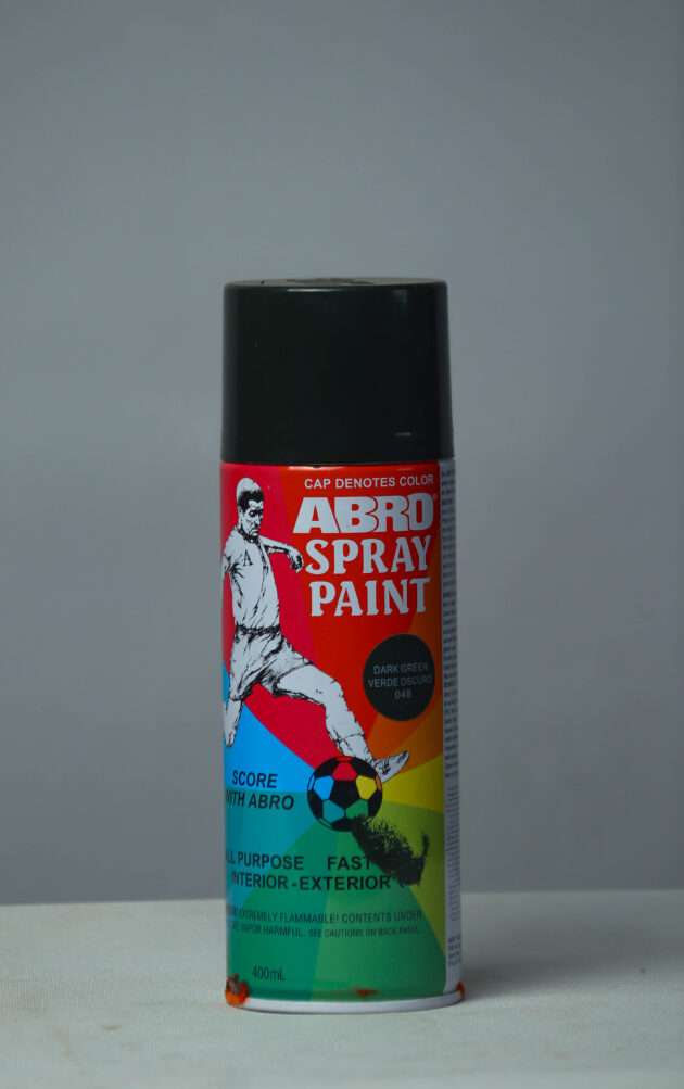 ABRO Spray Paints Dark Green