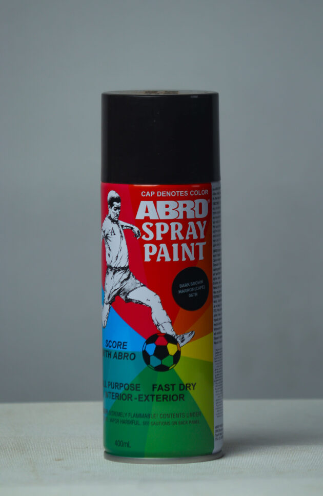 ABRO Spray Paints Dark Brown