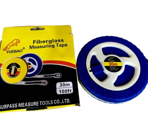Fiber Glass Measuring Tape 30mm/100ft
